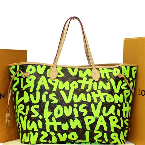 lime green louis vuitton purse|louis vuitton green monogram bag.